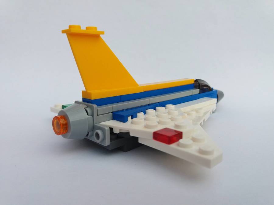 LEGO 31042 Vadászgép Saab Draken