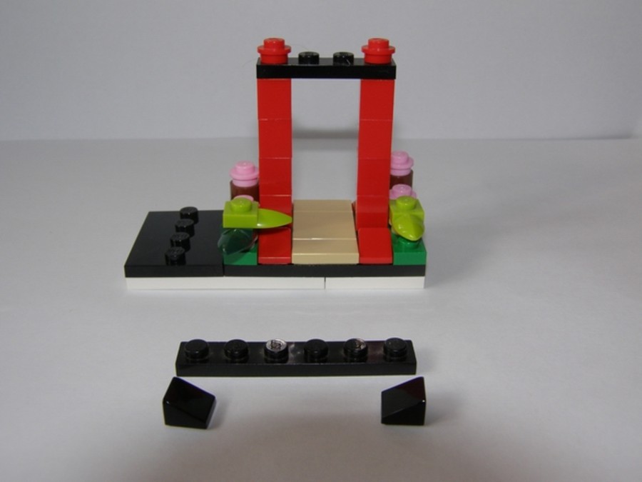 Mini Torii (tradicionális japán kapuforma)