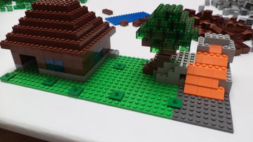 A minecraft ház