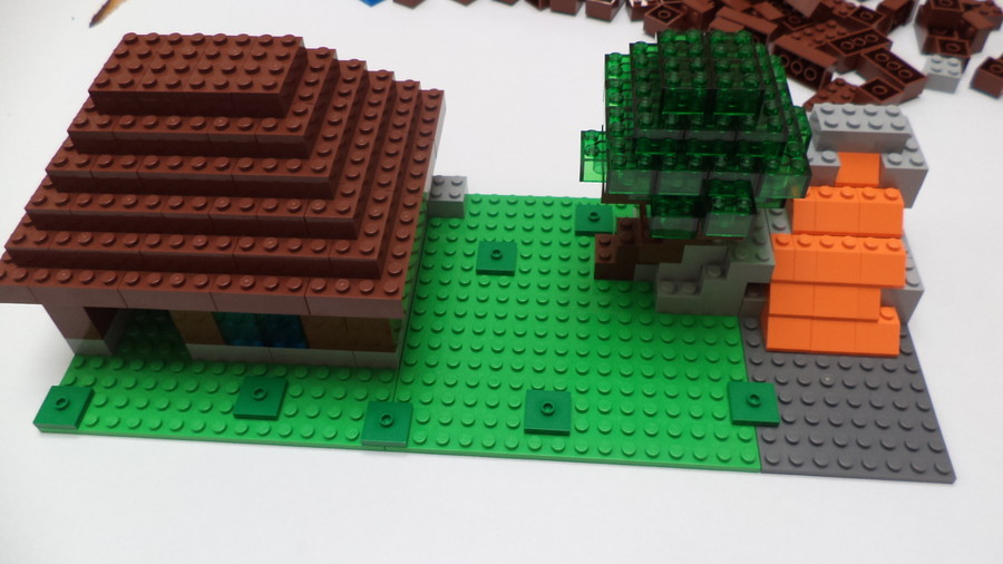 A minecraft ház