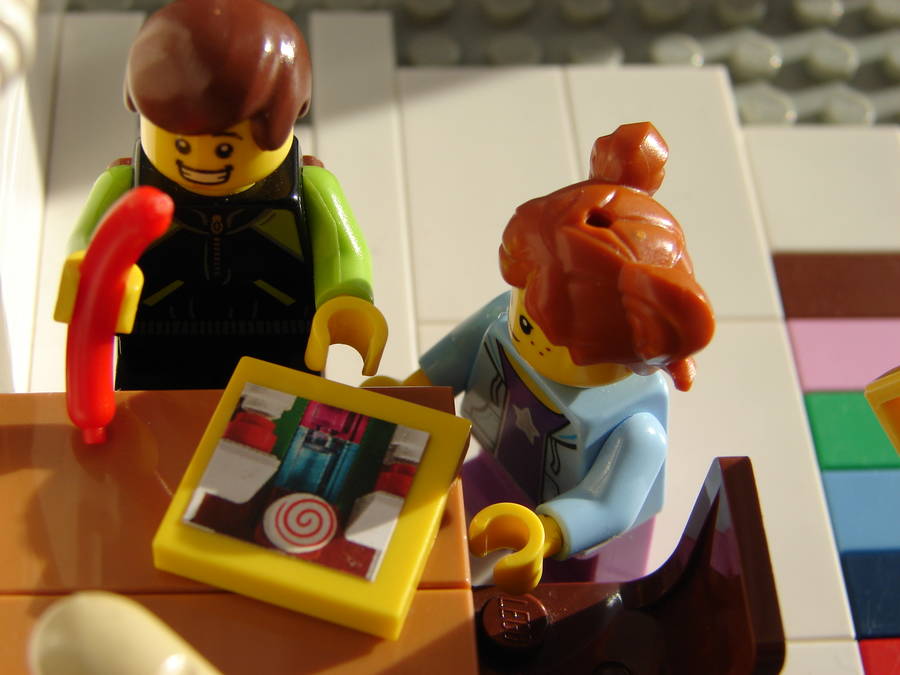 az új Lego katalógust...