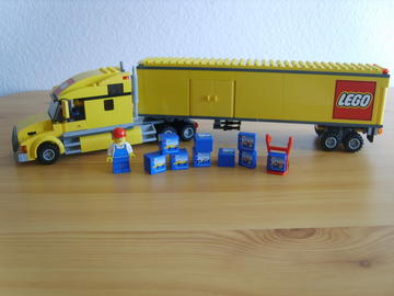 A Nagy Sárga LEGO Kamion
