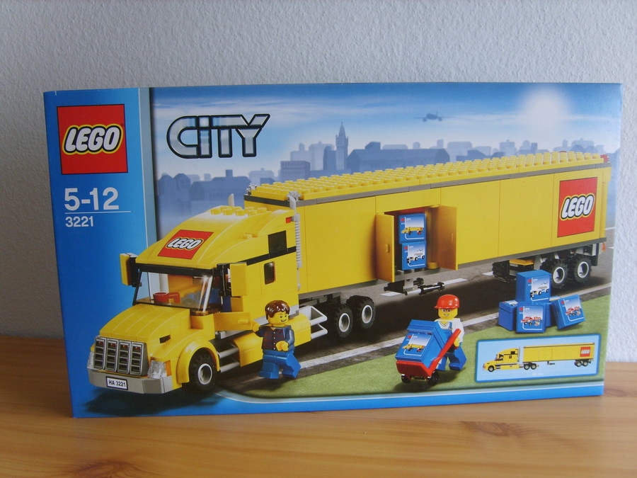A Nagy Sárga LEGO Kamion