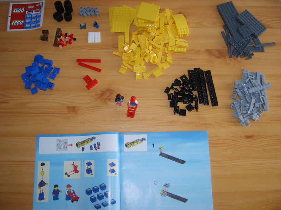 A Nagy Sárga LEGO Kamion