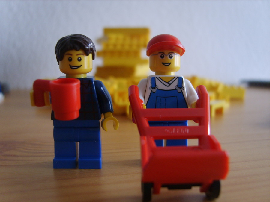 A Nagy Sárga LEGO Kamion
