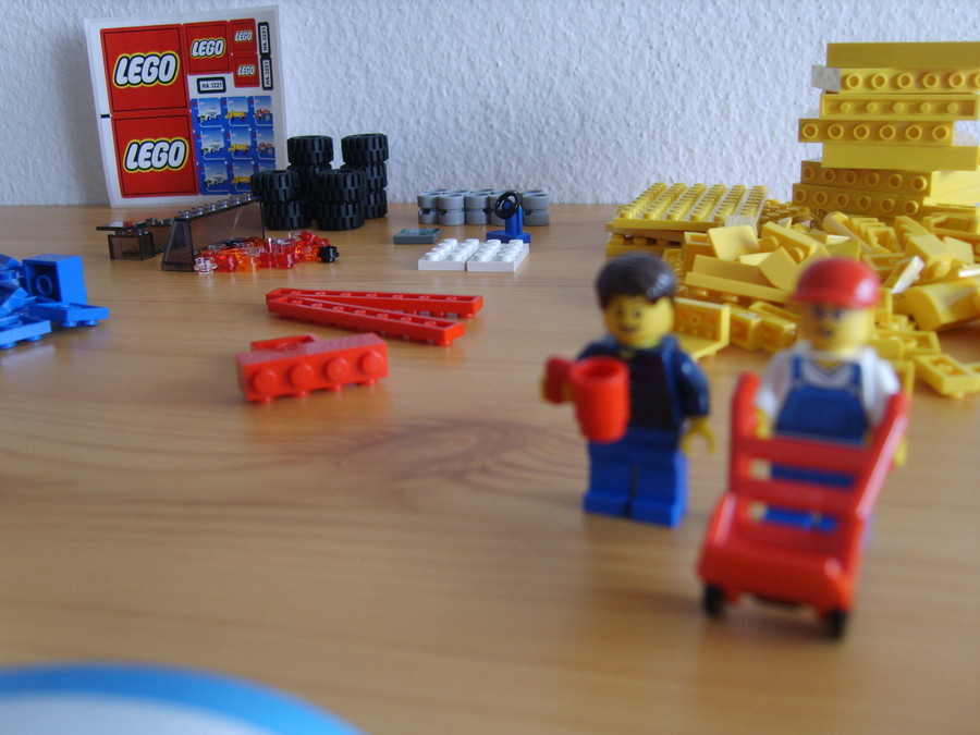 A Nagy Sárga LEGO Kamion