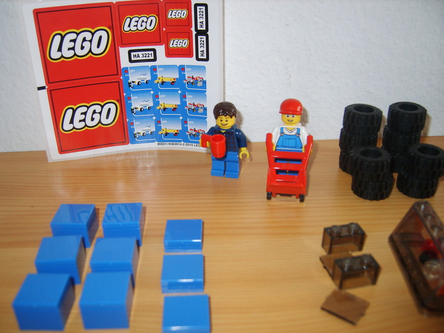 A Nagy Sárga LEGO Kamion