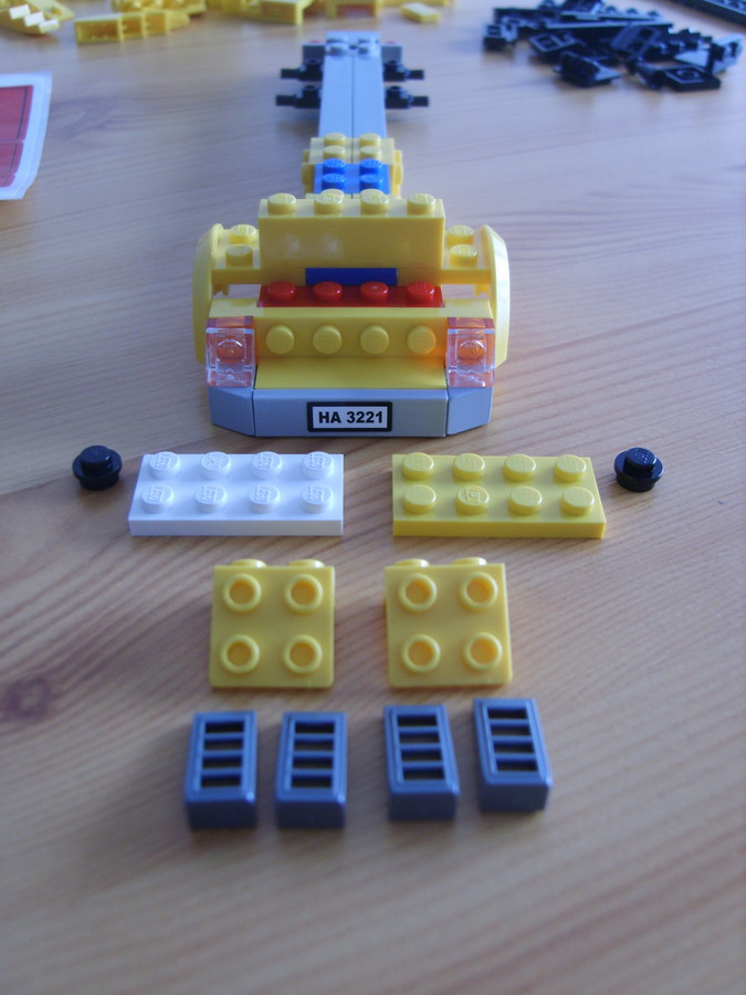 A Nagy Sárga LEGO Kamion