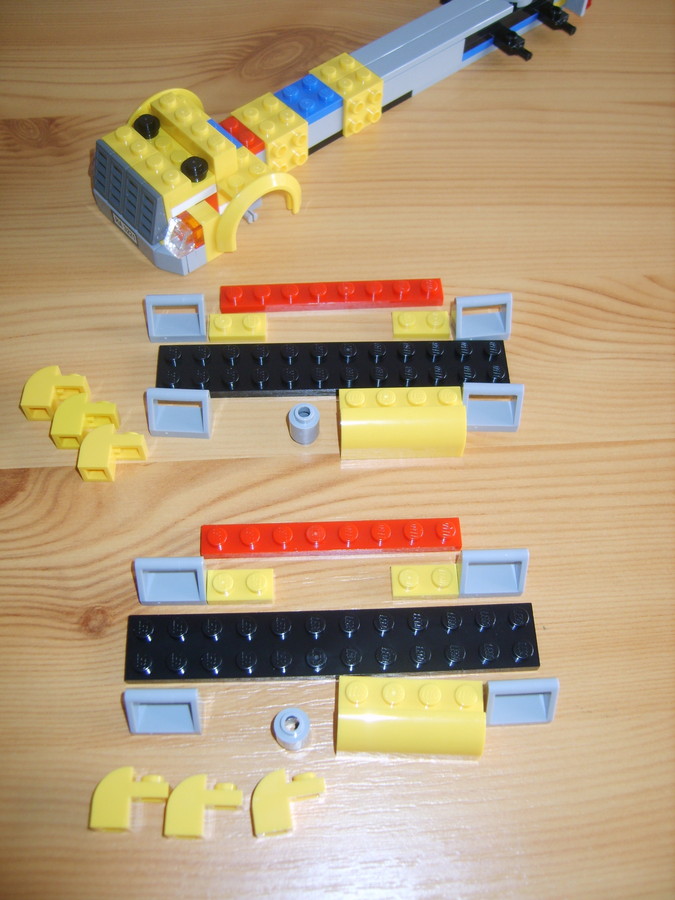 A Nagy Sárga LEGO Kamion
