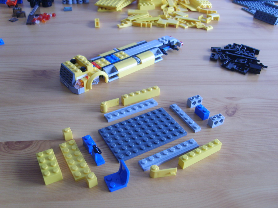 A Nagy Sárga LEGO Kamion