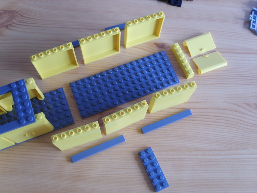 A Nagy Sárga LEGO Kamion