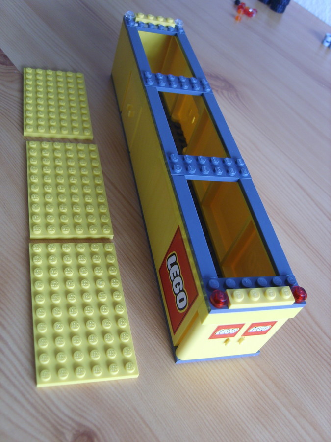 A Nagy Sárga LEGO Kamion