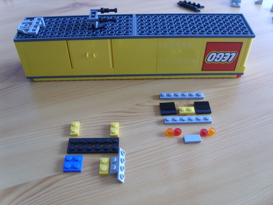 A Nagy Sárga LEGO Kamion