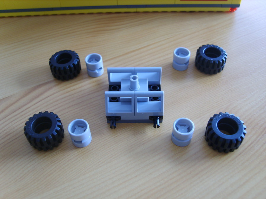 A Nagy Sárga LEGO Kamion