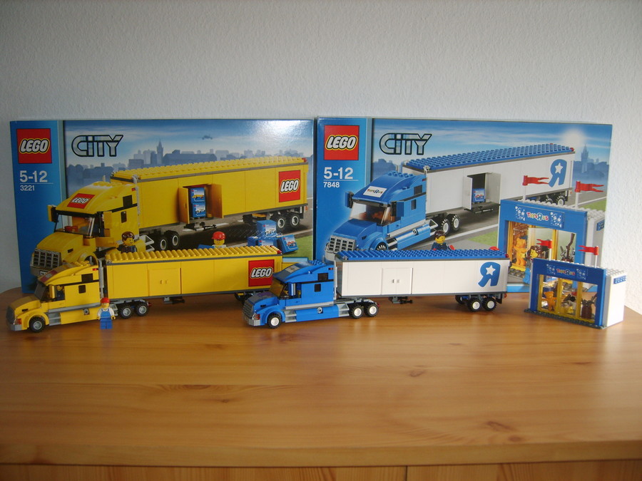 A Nagy Sárga LEGO Kamion