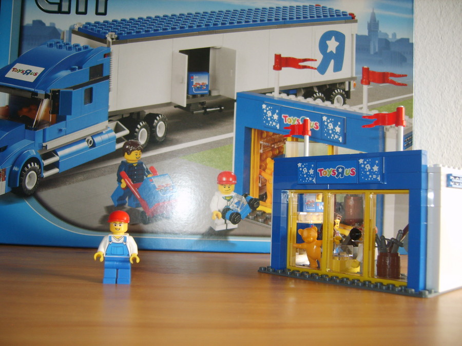 A Nagy Sárga LEGO Kamion