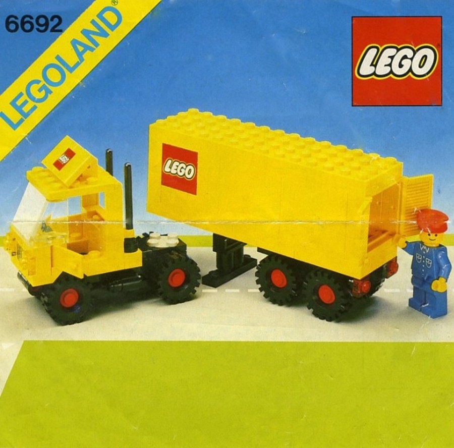 A Nagy Sárga LEGO Kamion