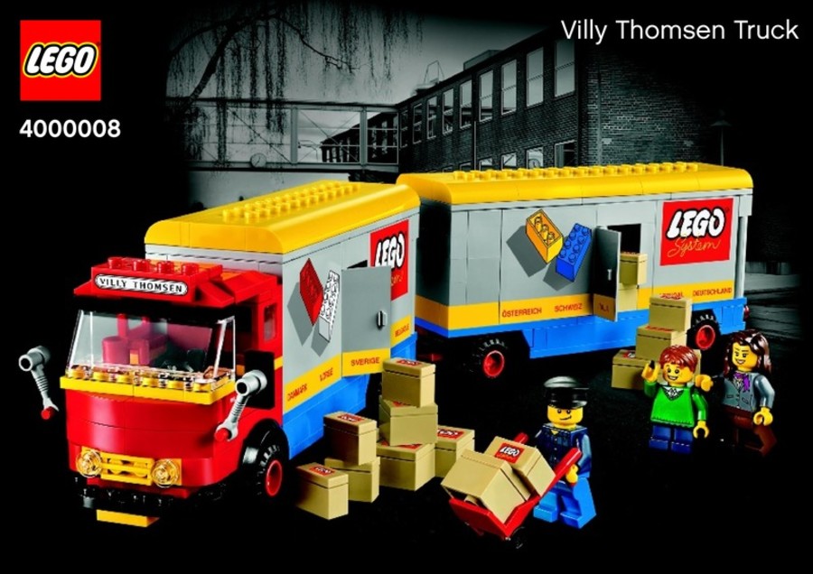 A Nagy Sárga LEGO Kamion