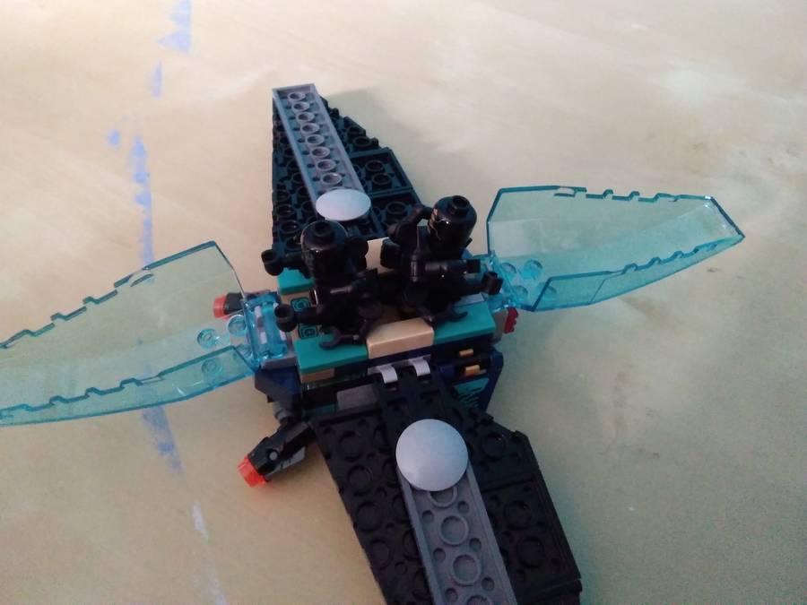 Outrider dropship támadása
