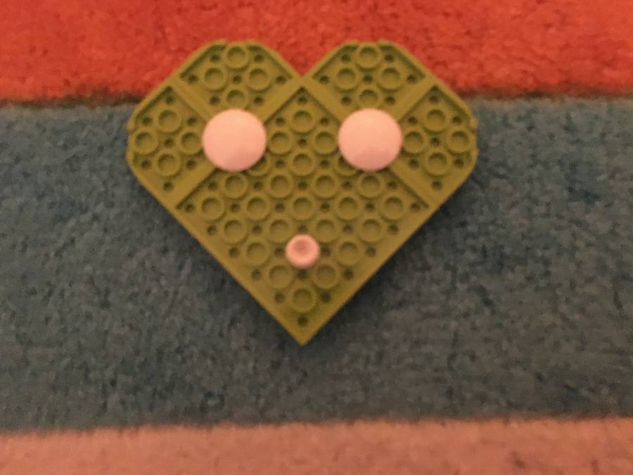 LEGO szívdoboz