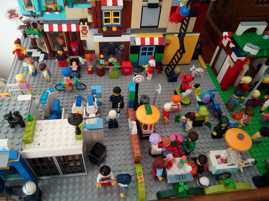 Lego városkám