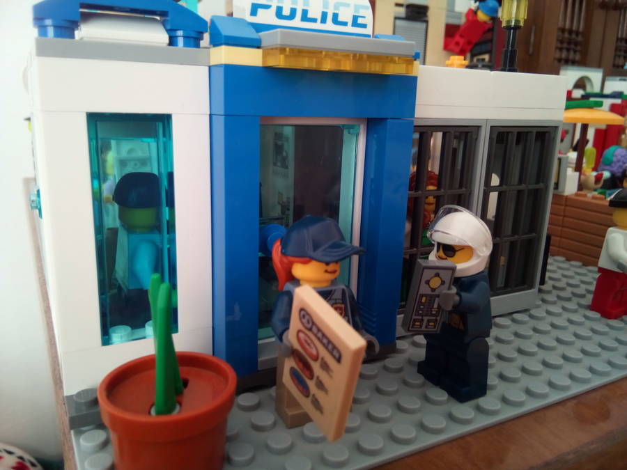 Lego városkám