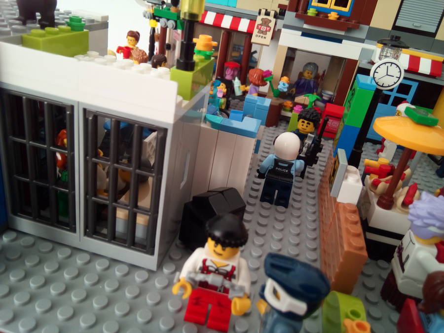 Lego városkám