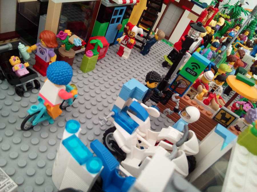 Lego városkám