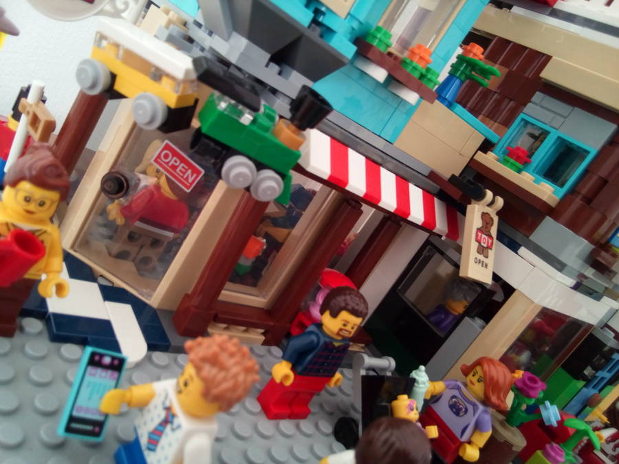 Lego városkám