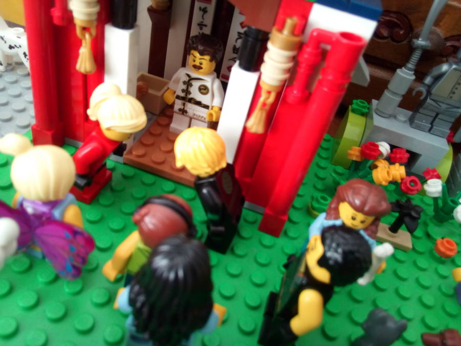 Lego városkám
