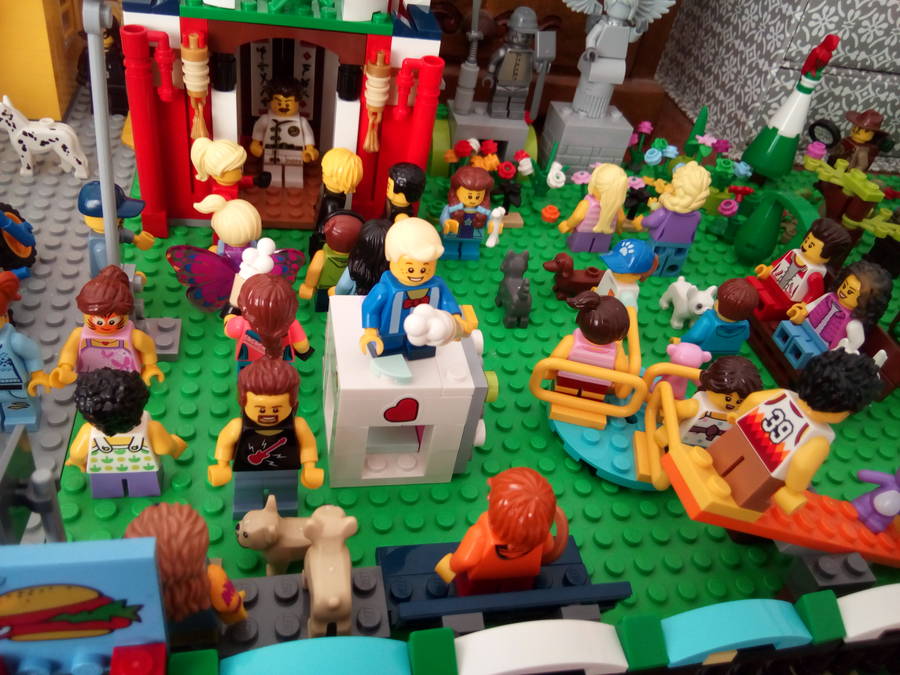 Lego városkám