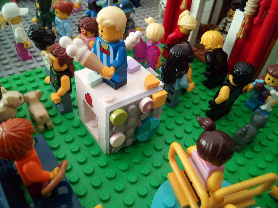Lego városkám