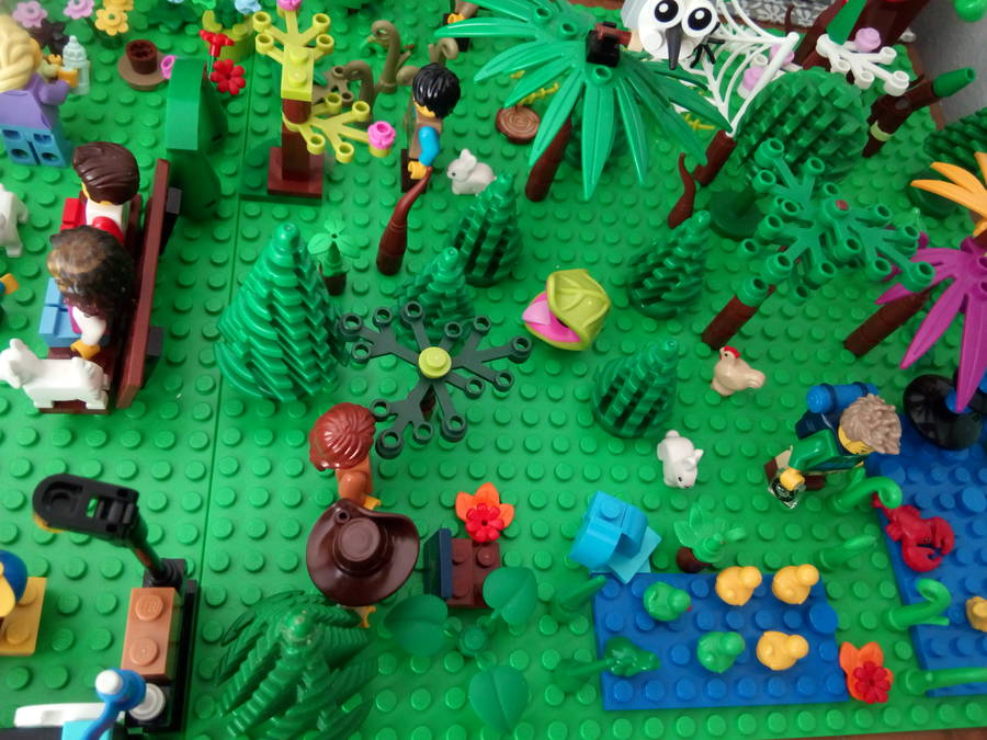 Lego városkám
