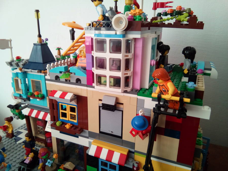 Lego városkám