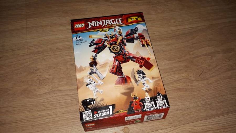 Újratervezett Samurai X mech
