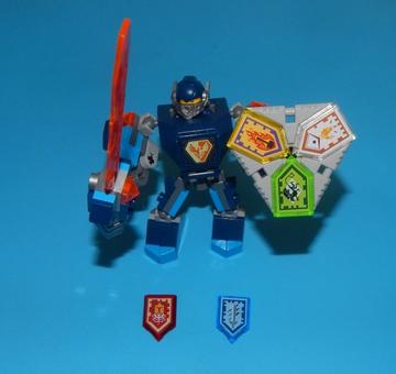 Nexo Knights - Clay harci öltözéke