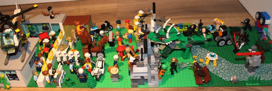 Szörnyinvázió Lego City ellen