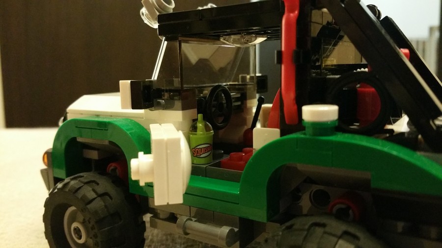 Kaland járművek semi-MOC