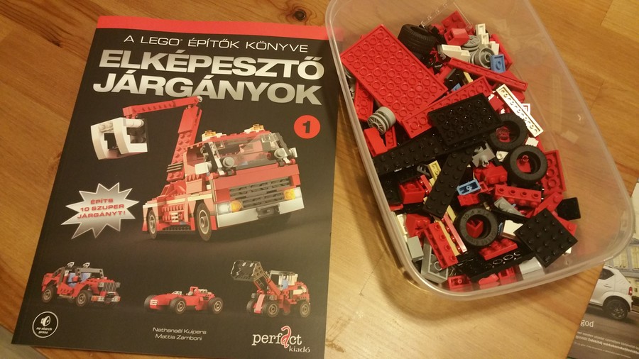 Lego építők könyve