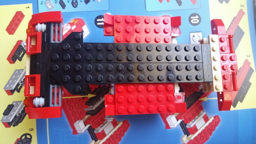 LEGO építők könyve kabrió