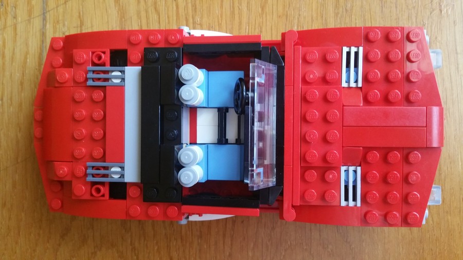 LEGO építők könyve kabrió