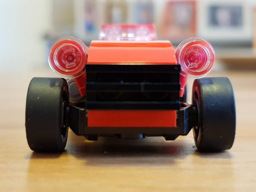 Piros roadster