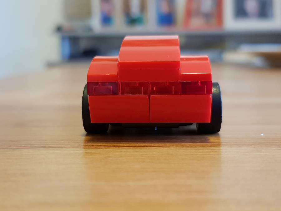 Piros roadster