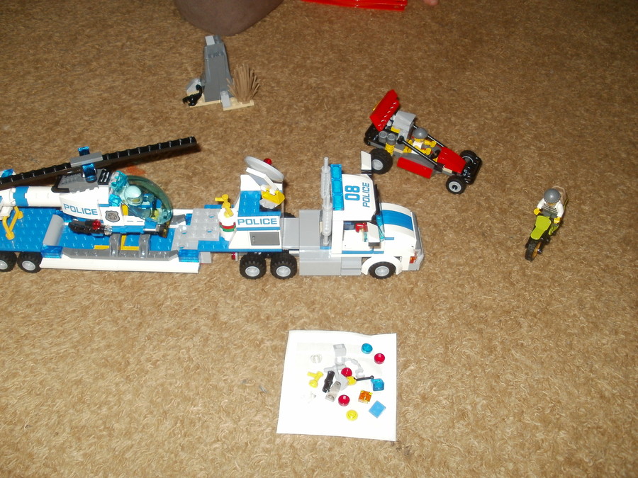 Lego helikopter szállító