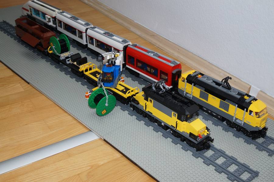 Lego City vonatjai