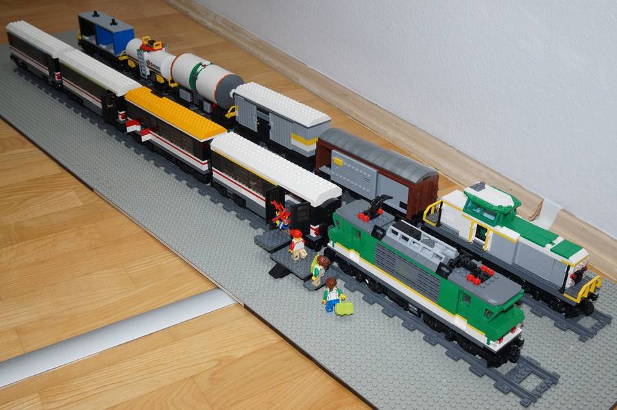 Lego City vonatjai