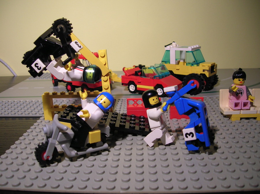 Extreme Trial bikers