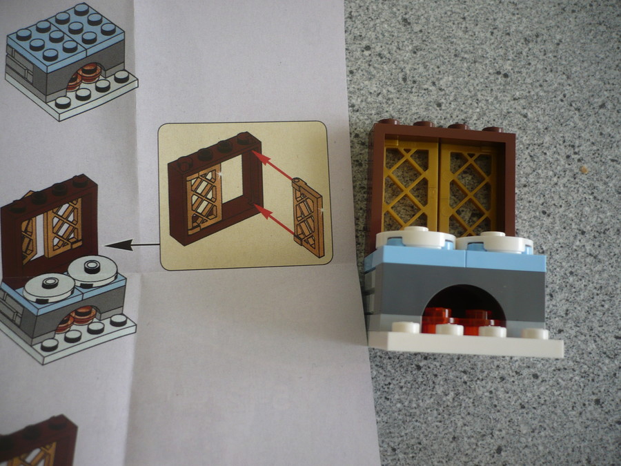 Hamupipőke konyhája (Lego 30551)