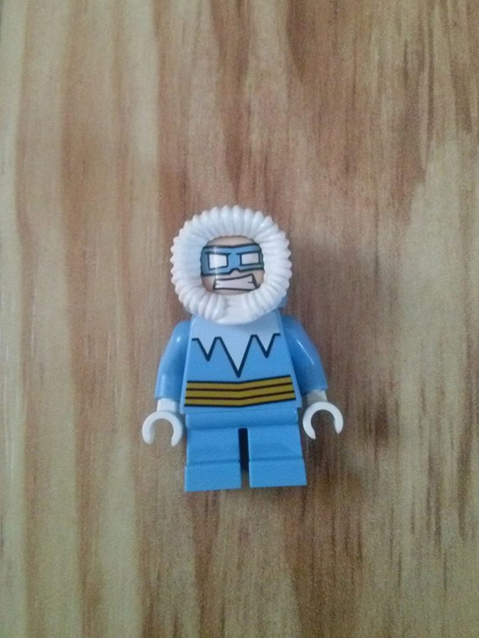 Mini szuperhős szett: Flash Cold kapitány ellen