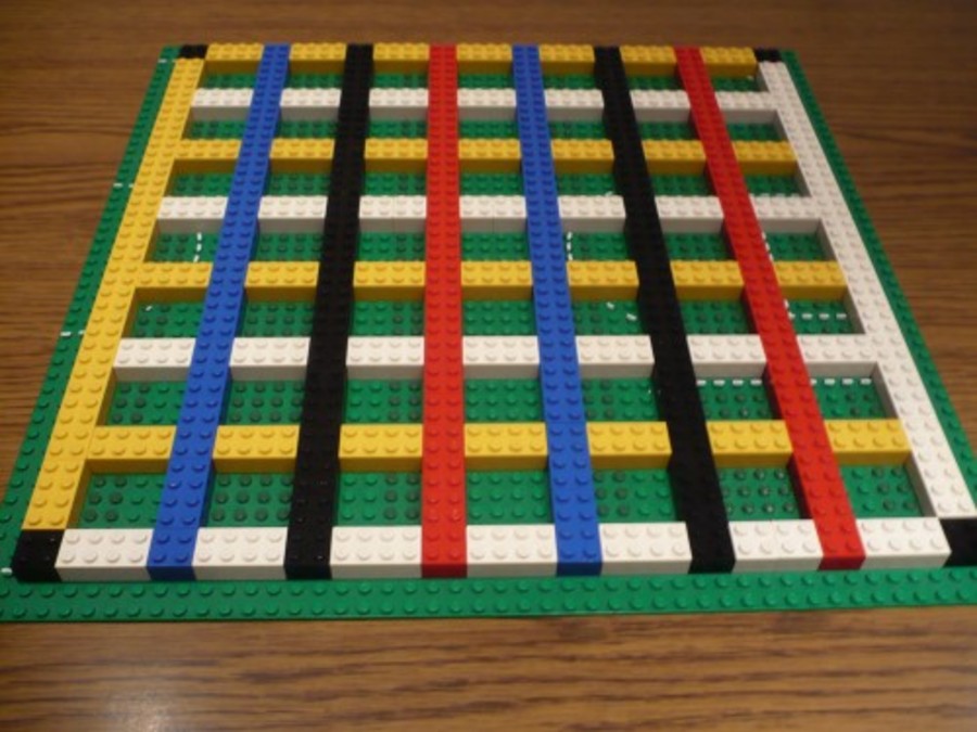 Lego építő társasjáték
